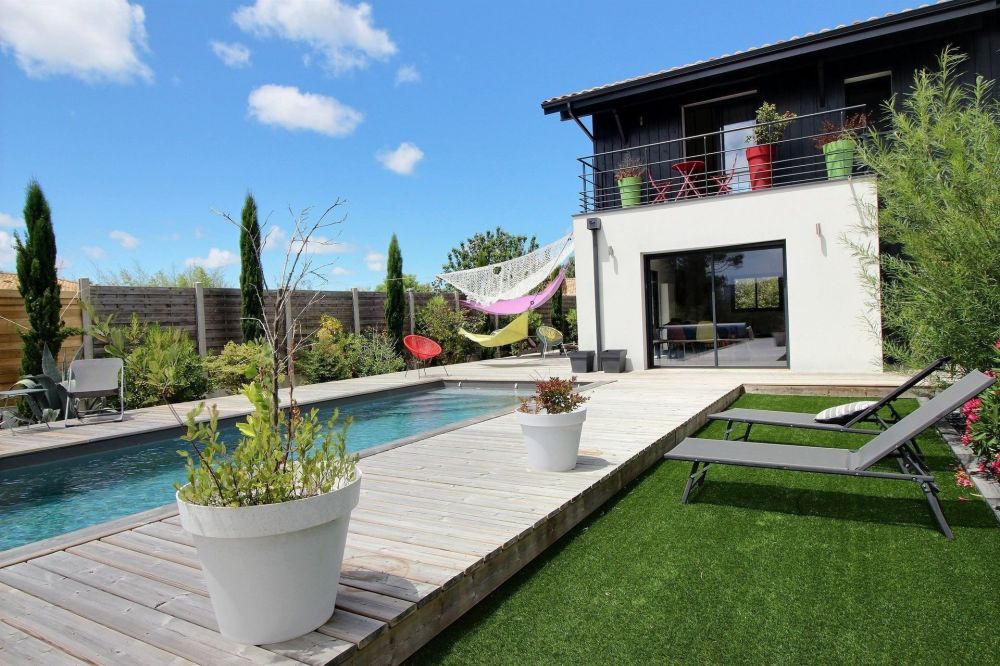Achat villa moderne avec piscine la teste de buch
