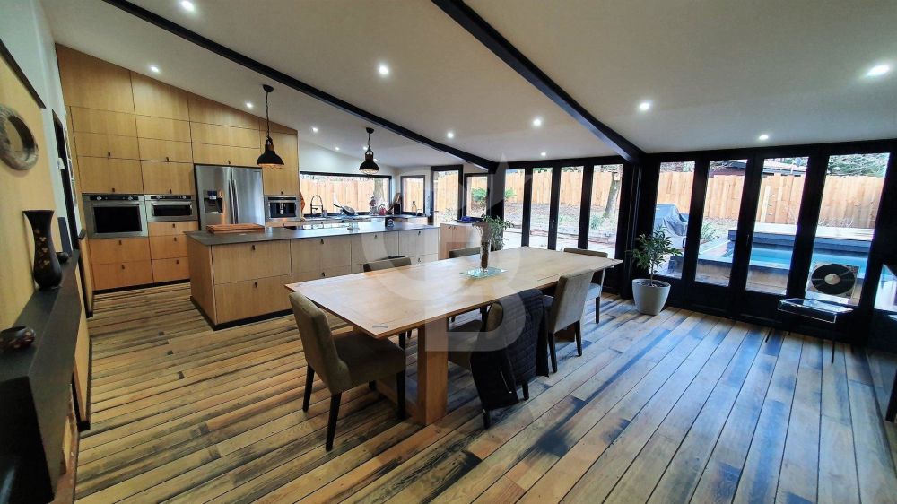 Achat magnifique villa rénovée style cabane avec piscine LÈGE CAP FERRET
