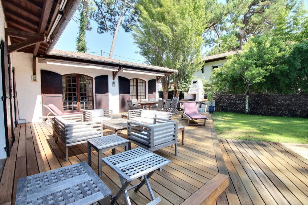 vente villa avec dépendance au pyla