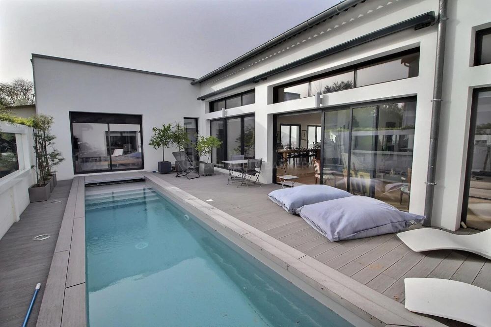 Achat belle maison contemporaine avec piscine BORDEAUX CAUDÉRAN