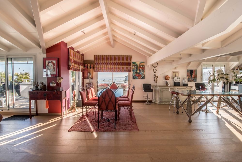 Vente magnifique appartement duplex en première ligne ARCACHON