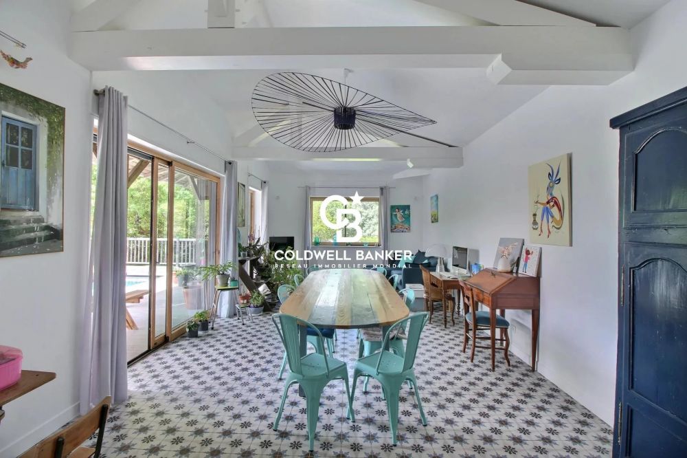 Villa de charme avec grande terrasse et piscine chauffée - Gujan-Mestras