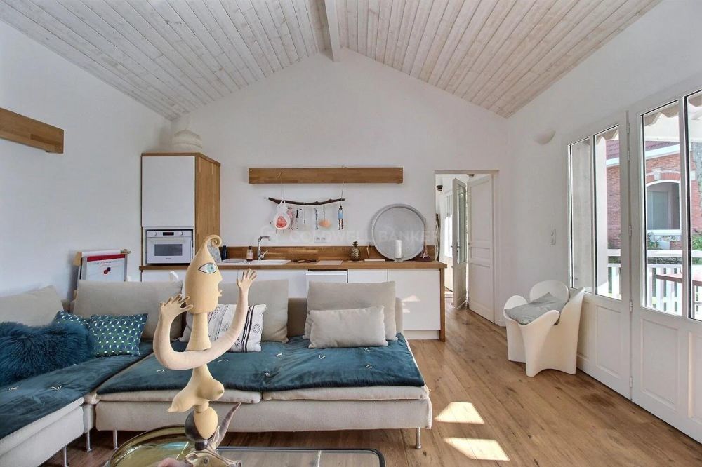 Arcachonnaise rénovée avec piscine proche plage - Arès