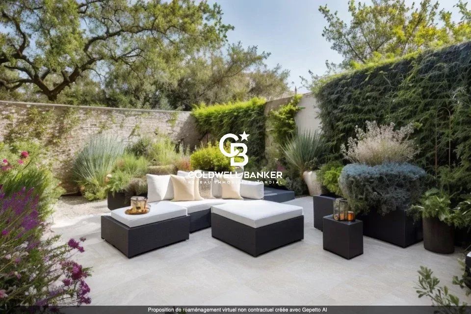 Hotel particulier rénové avec jardin à vendre Bordeaux Jardin public