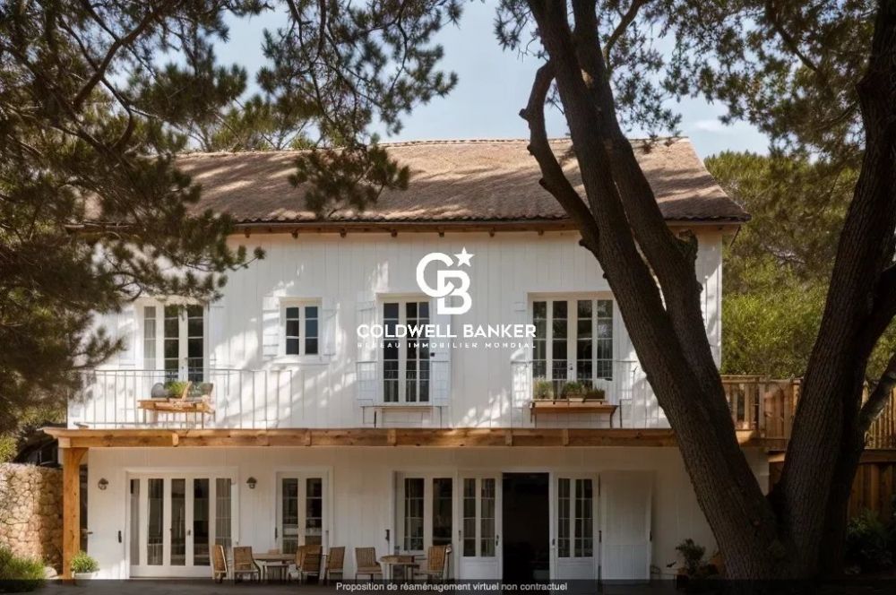 Maison à vendre à L’Herbe – villa à rénover en deuxième ligne du Bassin, 150 m² sur terrain de 1 000 m² avec garage