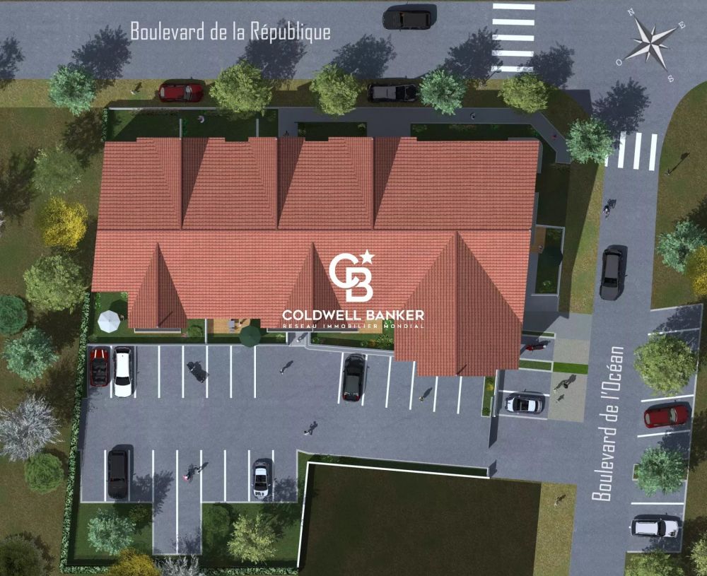 Appartement 3 chambres avec balcon, Andernos Le Mauret