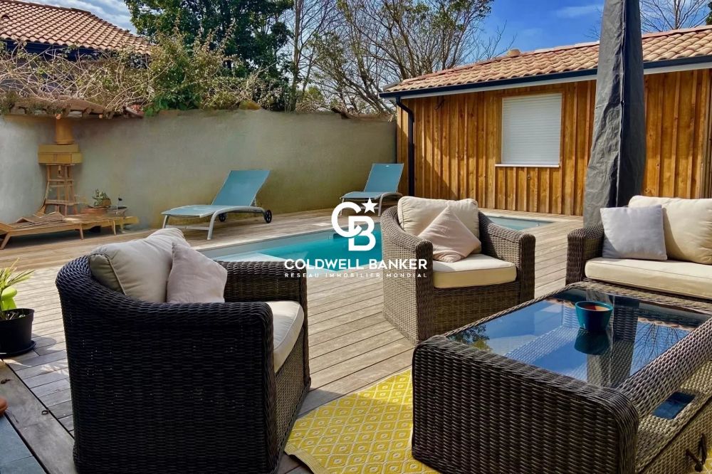 Maison familiale contemporaine avec piscine à vendre La Teste-de-Buch