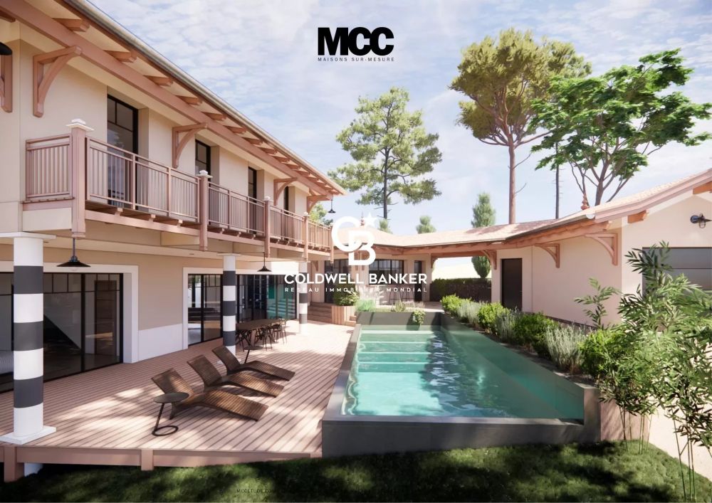 Projet de maison avec permis de construire à vendre Arcachon Abatilles