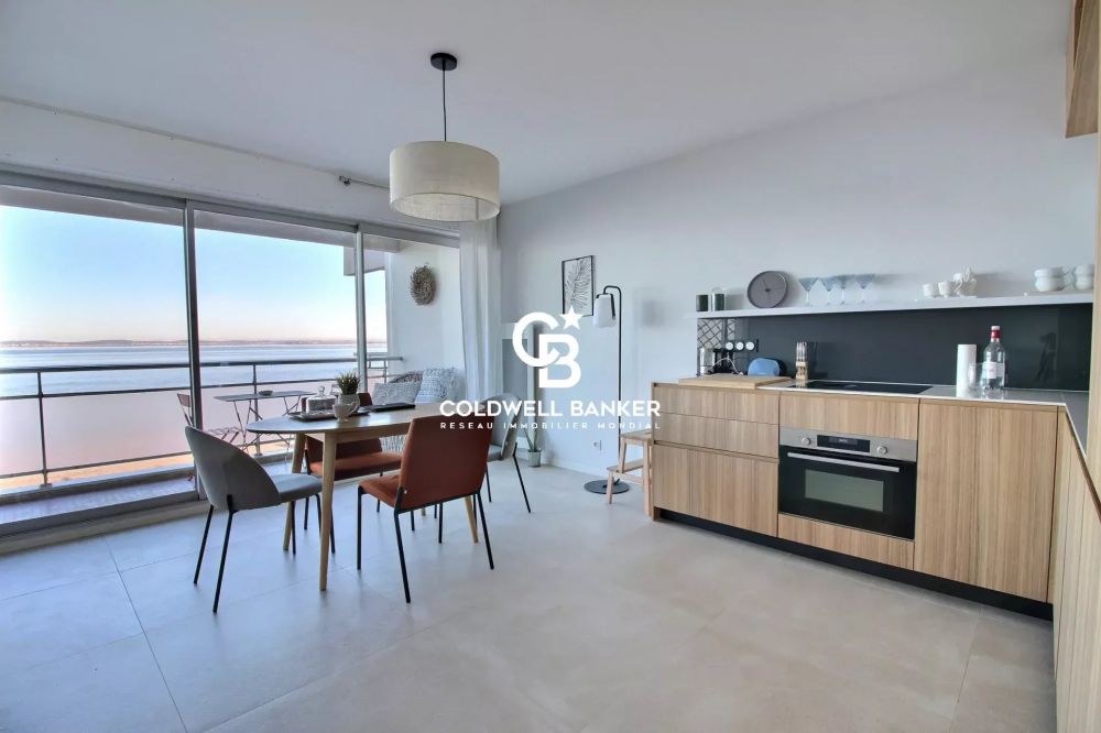 Élégant T3 rénové avec vue bassin à vendre quartier Pereire à Arcachon