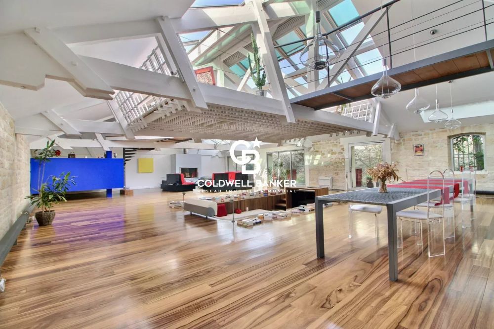 Appartement à vendre Bordeaux Chartrons - loft contemporain volumes exceptionnels terrasse