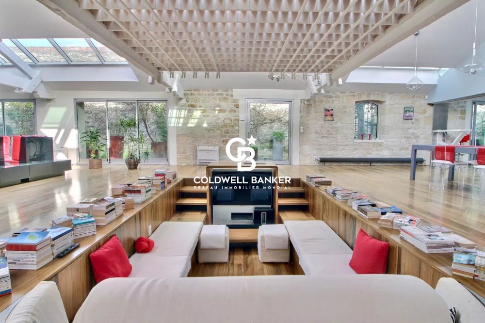 Appartement à vendre Bordeaux Chartrons - loft contemporain volumes exceptionnels terrasse