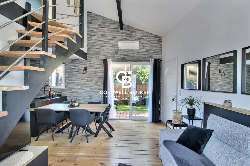 Maison à vendre à Arcachon – rénovée avec terrasse plein sud et possibilité locative