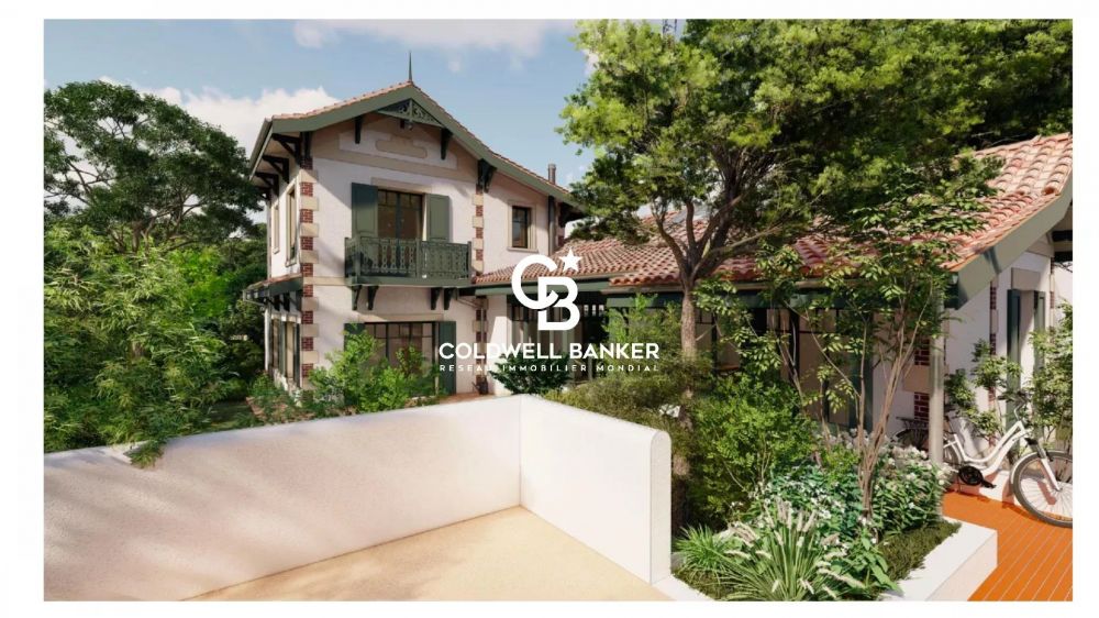Maison à vendre à Arcachon – projet d’architecte avec permis accepté, proche plage Pereire