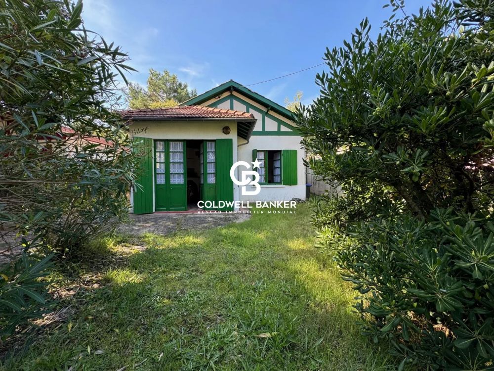 Maison à vendre au Cap Ferret – quartier du Mimbeau, plain-pied avec dépendance et jardin