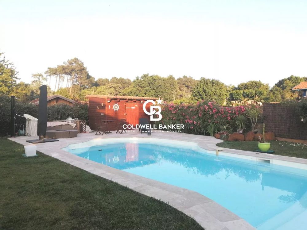 Maison à vendre à Sanguinet – familiale rénovée, piscine, 4 chambres et dépendance proche lac