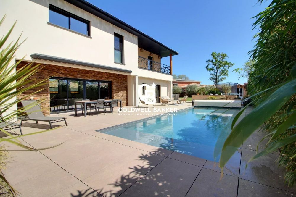 Maison contemporaine à vendre à 30 minutes de Bordeaux, Arsac - piscine, 5 chambres, calme absolu