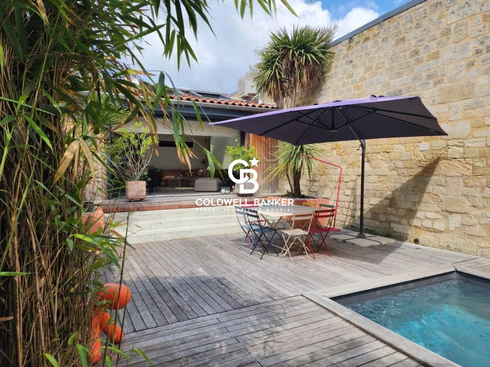 Échoppe à vendre au Bouscat Centre - avec piscine et jardin