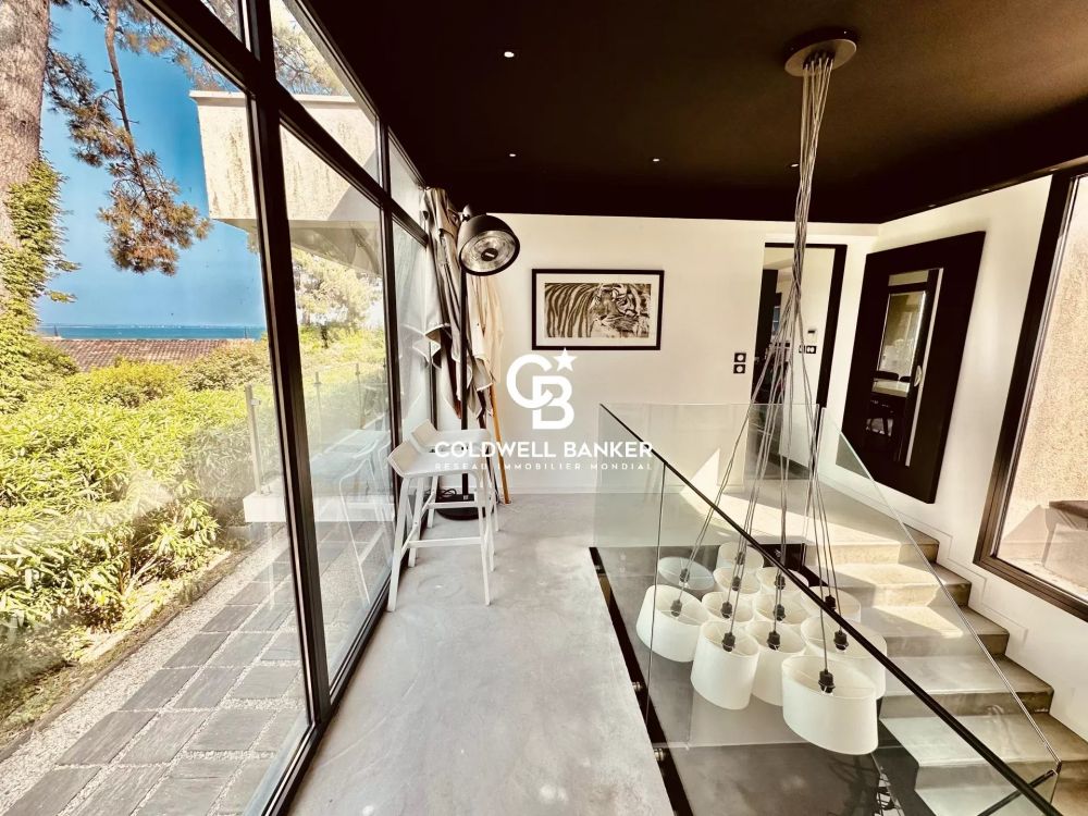 Propriété à vendre Lège-Cap-Ferret - vue bassin exceptionnelle, au cœur du village de l’Herbe