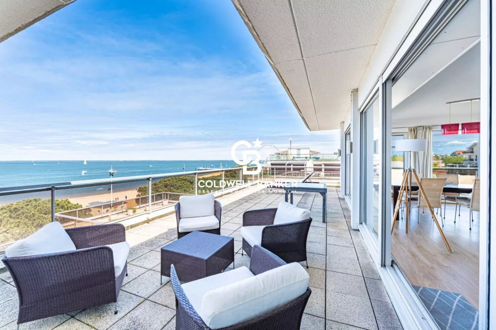 Appartement à vendre Arcachon - t5 première ligne terrasse 150 m² vue bassin parking
