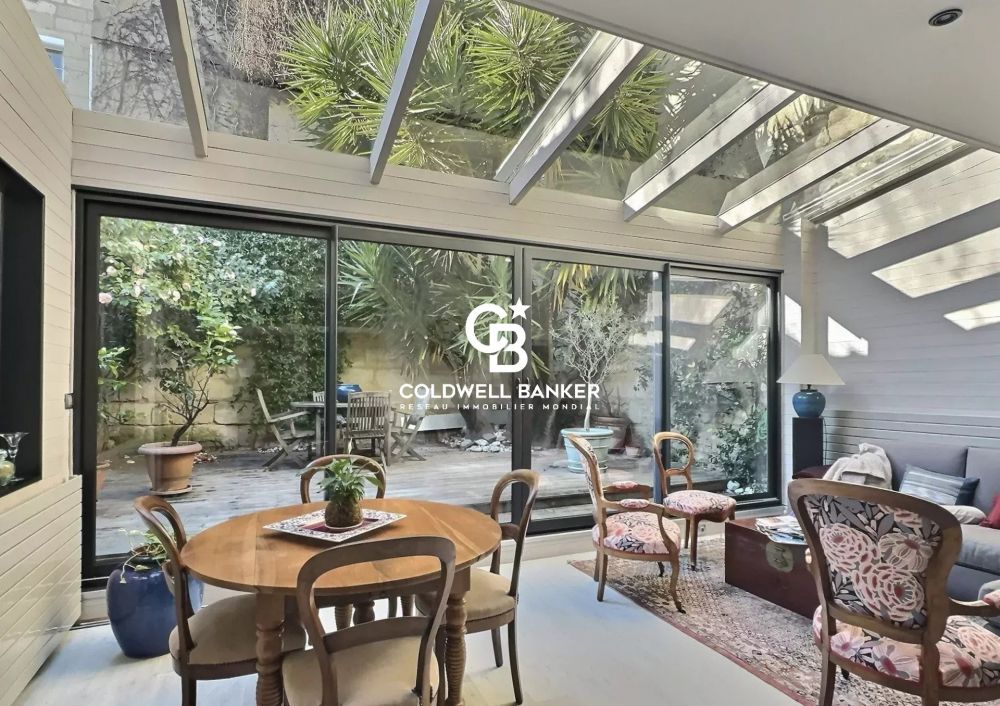 Maison à vendre Bordeaux Fondaudège - maison en pierre 3 chambres, garage, jardin sans vis-à-vis