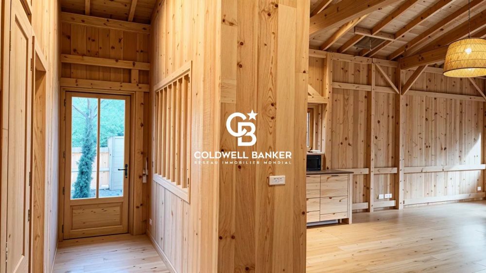 Maison a vendre Petit Piquey - cabane neuve de charme proche plages et quartier paisible