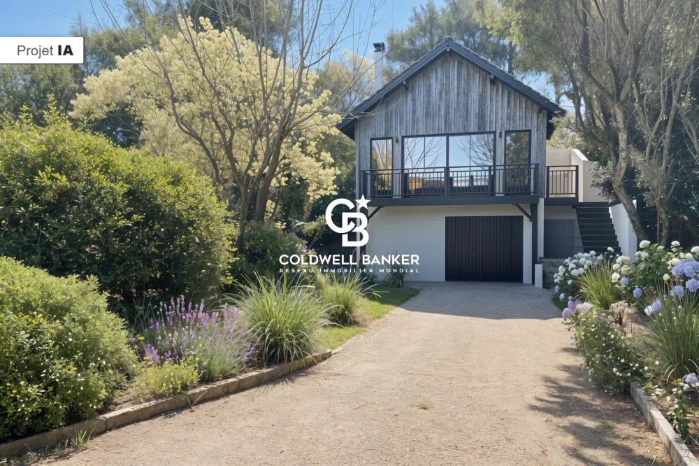 Maison à vendre Cap Ferret - projet sur mesure sur terrain arboré de 662 m2 proche océan