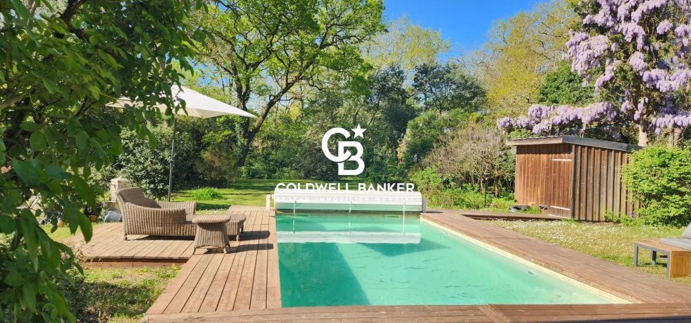 Maison à vendre Pessac - propriété familiale 4 chambres parc 1 hectare piscine étang