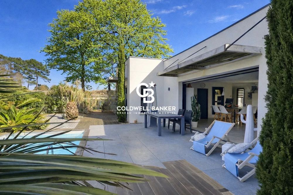 Maison à vendre Gujan-Mestras - villa moderne plain-pied 3 chambres piscine garage