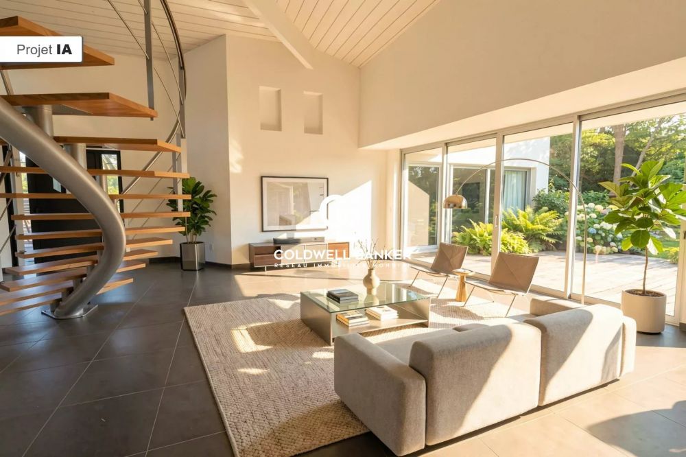 Maison à vendre Arès - villa d’architecte, 5 chambres, piscine, grand terrain