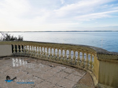 vente villa de prestige sur Arcachon avec grande terrasse vue Bassin 