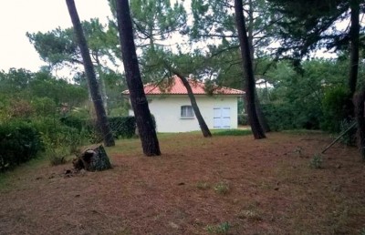 villa à démolir sur le bassin