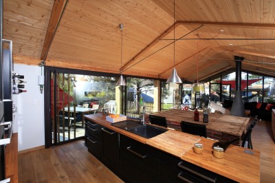 villa de prestige en bois à vendre proche Hossegor