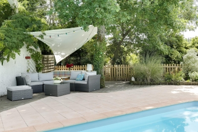 Villa contemporaine avec jardin et piscine à vendre sur le bassin d'arcachon