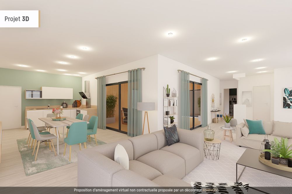 Villa contemporaine 3 chambres avec spa à vendre LA HUME GUJAN-MESTRAS